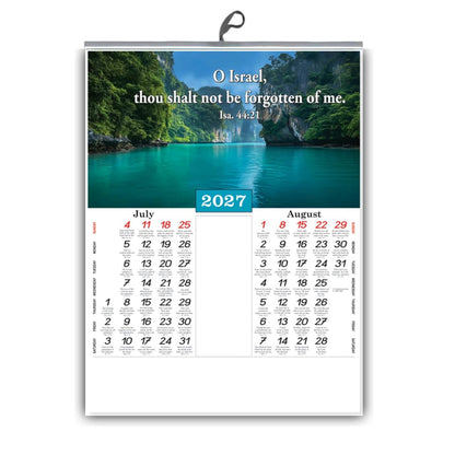2027 English Scenery Wall Calendar – A Window to Wonder, Small 15 × 20