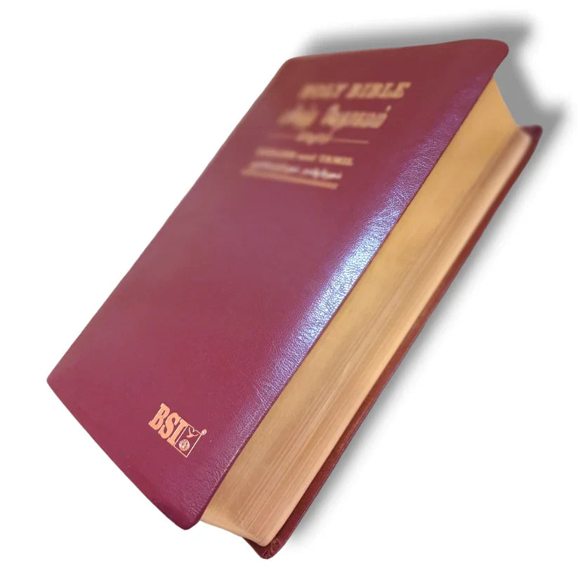 [9789393511881] Diglot Bible Tamil/English Royal PU Black/Burgundy/Brown (NAP)