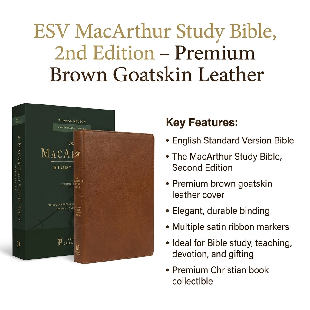The MacArthur Study Bible, Second Edition (ESV) | Study Bible, Reference Bible | Holy Bible