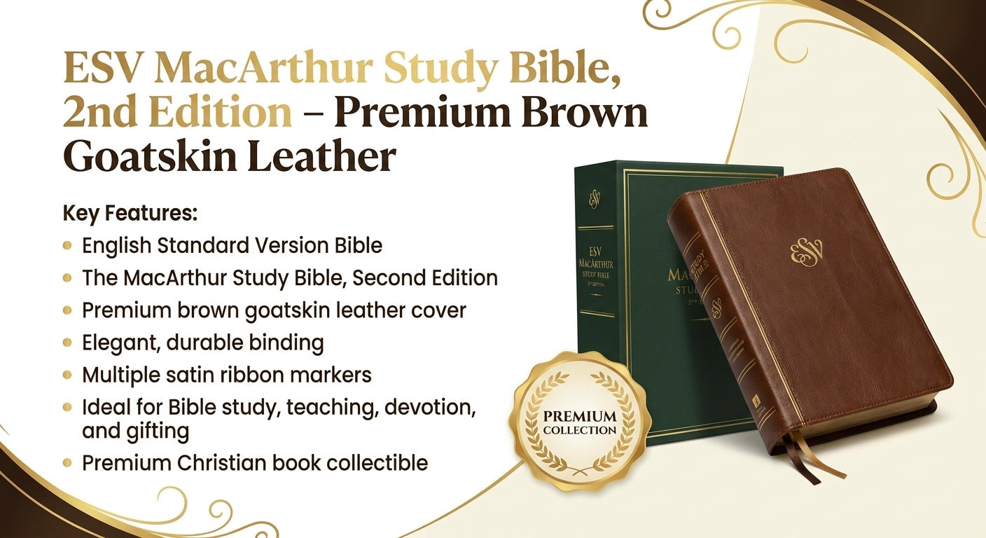 The MacArthur Study Bible, Second Edition (ESV) | Study Bible, Reference Bible | Holy Bible