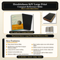 Hendrickson KJV Large Print Compact Reference Bible | Study Bible, Reference Bible | Holy Bible