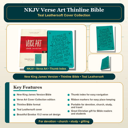 NKJV Verse Art Thinline Bible | English Bible, Holy Bible
