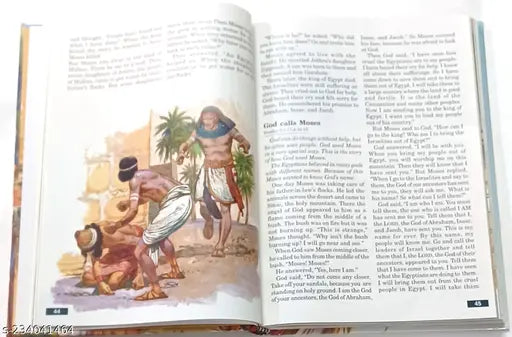 Illustrated English Bible for Children - Durable Hardcover Edition