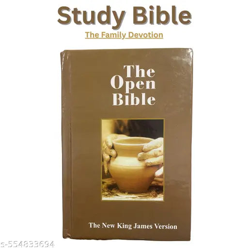 The Open Bible: Premium English Study Bible for Christian Devotion