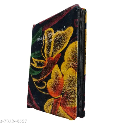 Holy Bible in Tamil - Premium Velvet Cover Edition for Church and Personal Devotion