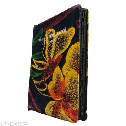 Holy Bible in Tamil - Premium Velvet Cover Edition for Church and Personal Devotion