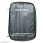 Waterproof Bible Cover with Inspirational Verse - Durable Protective Case