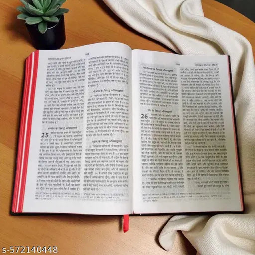 Holy Hindi Bible - BSI Edition - Paper Bound Pavitra Bible