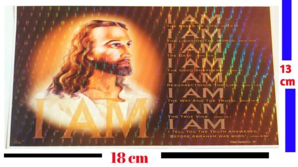 SMALL BIBLE VERSE POSTER * ENGLISH BIBLE VERSE HD POSTER. * POSTER SIZE:Length 18 cm = Bredth 13 cm. * CHRISTIAN POSTER. * SMALL BIBLE VERSE POSTER
