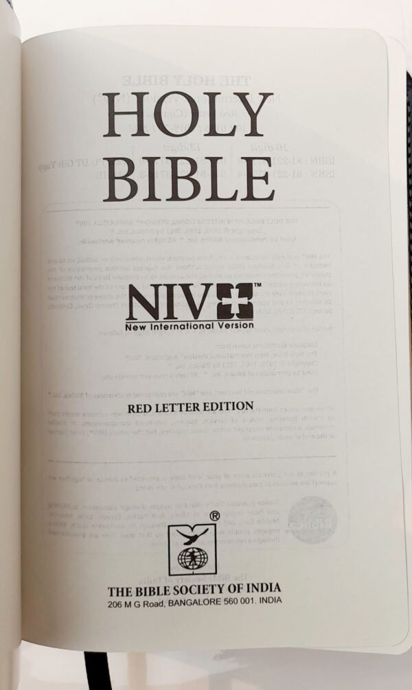NIV ENGLISH SMALL BIBLE