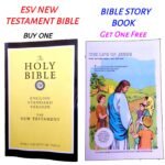 The Holy Esv New Testament Bible With Bible Story Book