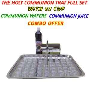The Holy Communion Tray With Holy Communion Wafers