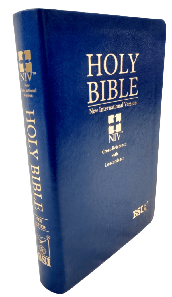 Holy NIV Bible Cross-Reference With Concordance Red Letter Edition