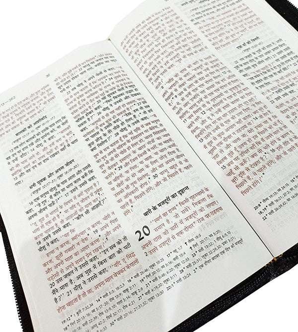 RED LETTER HINDI BIBLE
