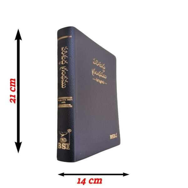 Telugu Missionary Edition Bible With Thumb Index 125