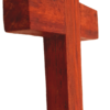 Jesus Wood Cross Small Size - Image 4
