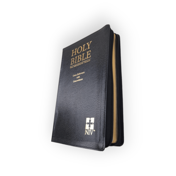 Niv Cross Reference With Concordance Black Leather Cover (3)