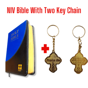 NIV Compact Bible With Golden Key Chain