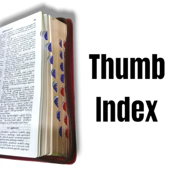 Tamil Bible With Thumb Index (4)