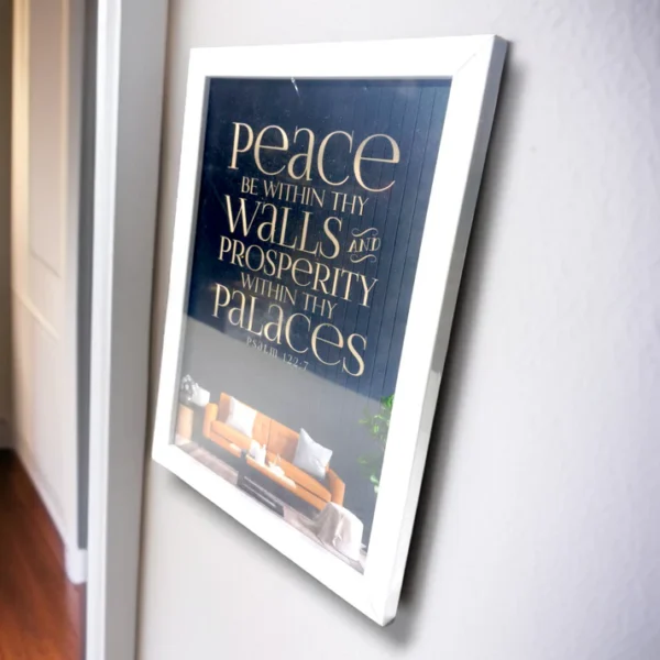 11 inch × 8 inch | Psalm : 122:7