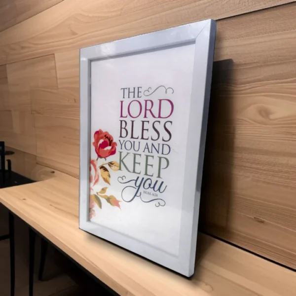 | 11 inch × 8 inch | Numbers 6:24
