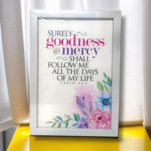 11 inch × 8 inch | Psalm 23:6