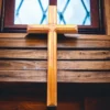 LIGHT WOODEN CROSS