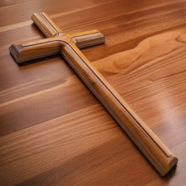 LIGHT WOODEN CROSS