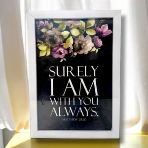 11 inch × 8 inch | Matthew 28:20