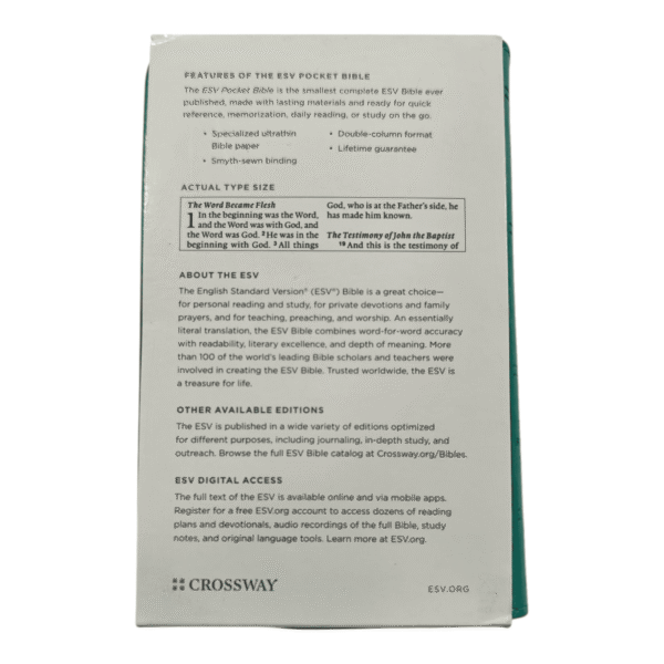 Esv pocket bible trutone (2)