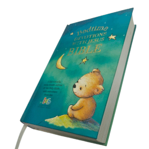 Bedtime Devotions with Jesus Bible: My Daily Bible for a Good Night's Sleep – Padded Hardcover, Illustrated, from the Bestselling Jesus Calling Brand