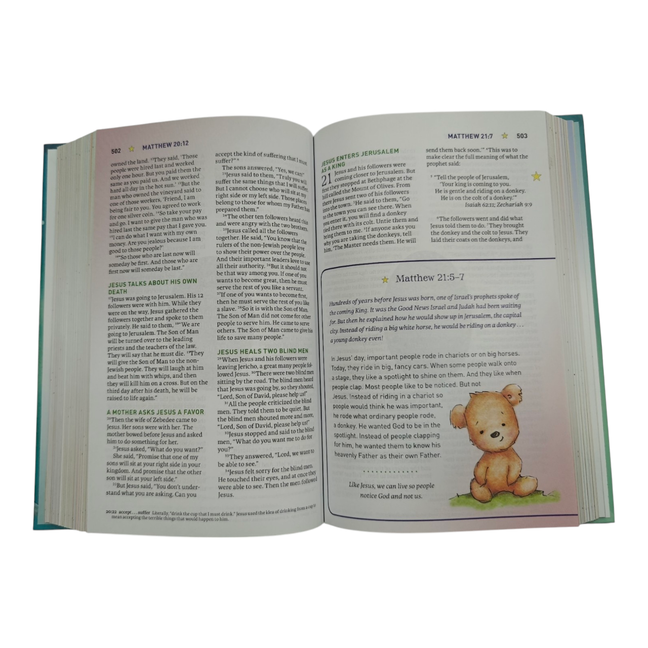 Bedtime Devotions with Jesus Bible: My Daily Bible for a Good Night's Sleep – Padded Hardcover, Illustrated, from the Bestselling Jesus Calling Brand - Image 6