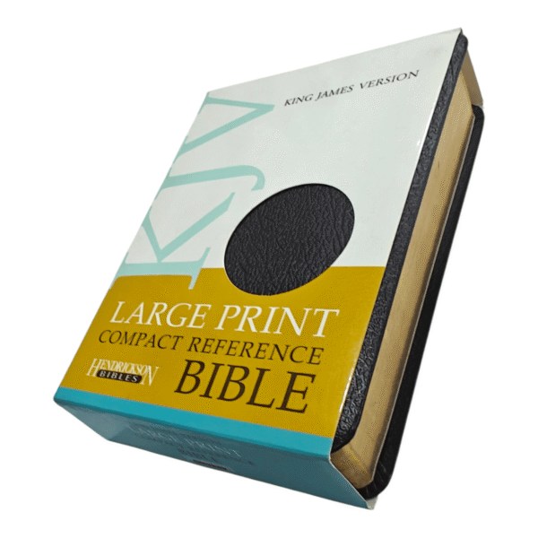 Kjv large print compact refernce bible (2)