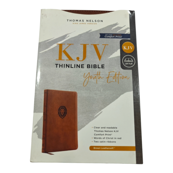 Kjv thinline bible youth edition brown (1)