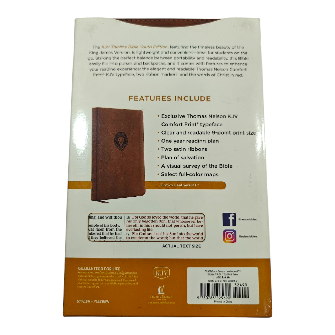 Kjv thinline bible youth edition brown (3)