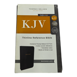Study Scripture on the Go: KJV Thinline Reference Bible (Slim & Portable)