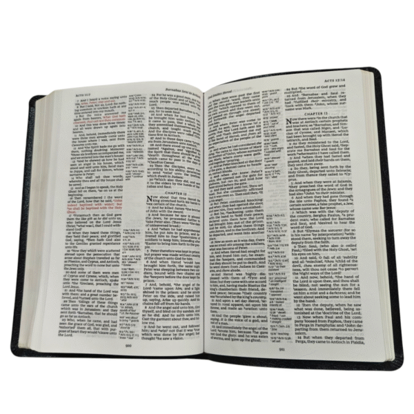 Study Scripture on the Go: KJV Thinline Reference Bible (Slim & Portable) - Image 4