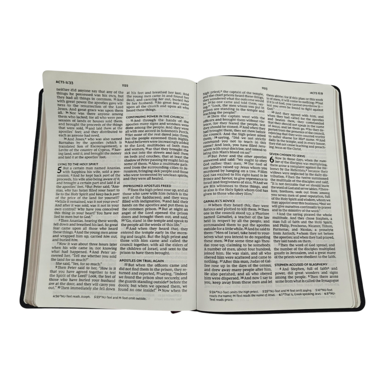 NKJV Giant Print Thinline Bible – Black LeatherTouch, Extra-Large Print for Easy Reading, Slim Lightweight Design, Elegant Faux Leather Cover for Comfortable Daily Use  Product Descr - Image 5