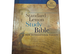 NIV Standard Lesson Study Bible, Hardcover | Based on the Standard Lesson Commentary