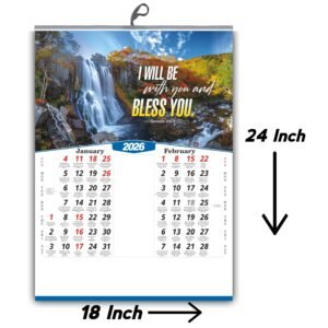 Nature themed calendar 2026