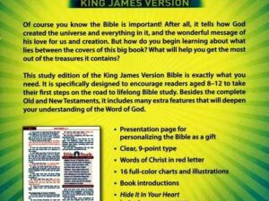 KJV Kids Study Bible: Two-Toned Flexisoft Edition (ISBN: 9781683072829)