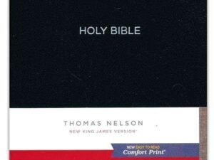 NKJV Gift and Award Bible, Red Letter Edition, Black Leather Flexi Cover - ISBN 9780718074791