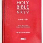 NRSV Large Print Bible, New Revised Standard Version - Hardbound Edition (ISBN: 9780564035670)