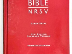 NRSV Large Print Bible, New Revised Standard Version - Hardbound Edition (ISBN: 9780564035670)