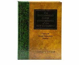 The Englishman's Greek Concordance of the New Testament