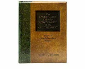 The Englishman’s Hebrew Concordance of the Old Testament: Coded with Strong’s Concordance Numbers