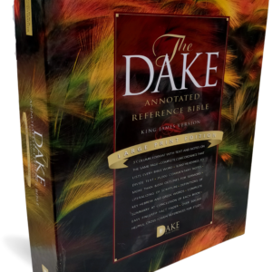 Dake Annotated Reference Bible KJV Leather Soft Black Large Print edition