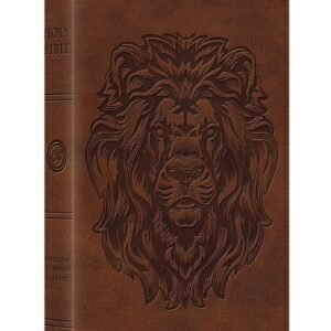 ESV Thinline Bible: English Standard Version Thinline Bible, Royal Lion, Trutone Imitation Leather – Imported.