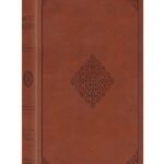 English Standard Version (ESV) Thinline Bible, soft leather look, terracotta,TruTone, Ornament Design, Thinline Leather Bound – Import,