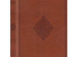 English Standard Version (ESV) Thinline Bible, soft leather look, terracotta,TruTone, Ornament Design, Thinline Leather Bound – Import,
